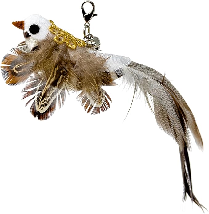 Interactive Bird Simulation Cat Toy Set (5 Replacement Birds)