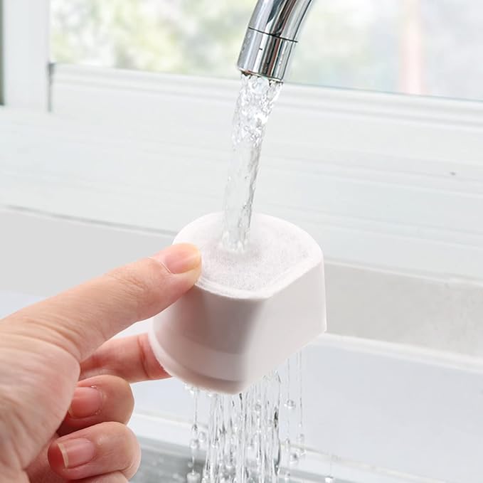 24/40 Pcs Replacement Carbon Charcoal Filters Dog and Cat Water Fountain Compatible with Multiple Pet Fountains. (12 Carbon Filters+ 12 Sponges)