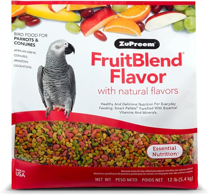 Zupreem Fruitblend Flavor With Natural Flavors 12 Lb.