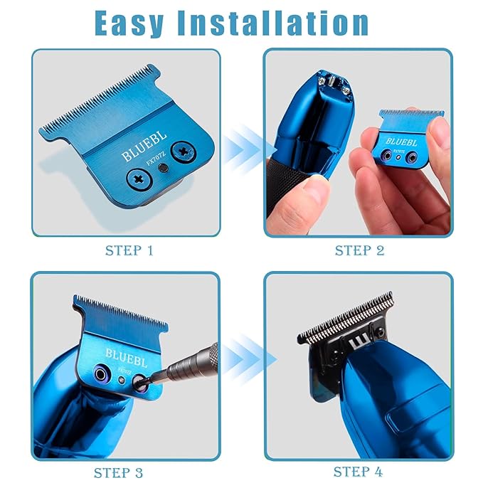 Replacement Blades Compatible With BaBylissPRO Barberology FX787 Series, FX787 Replacement Blade for Outlining Hair Trimmers,color