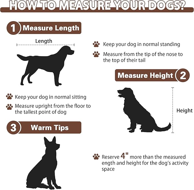 Large Dog Crate Furniture for 2 Dogs, Upgrade 71" Pro XXL Sliding Door Heavy Duty Dog Kennel Furniture with Divider, Steel Frame Indoor Double Dog Crate for Large Medium Small Dogs, Dark Black