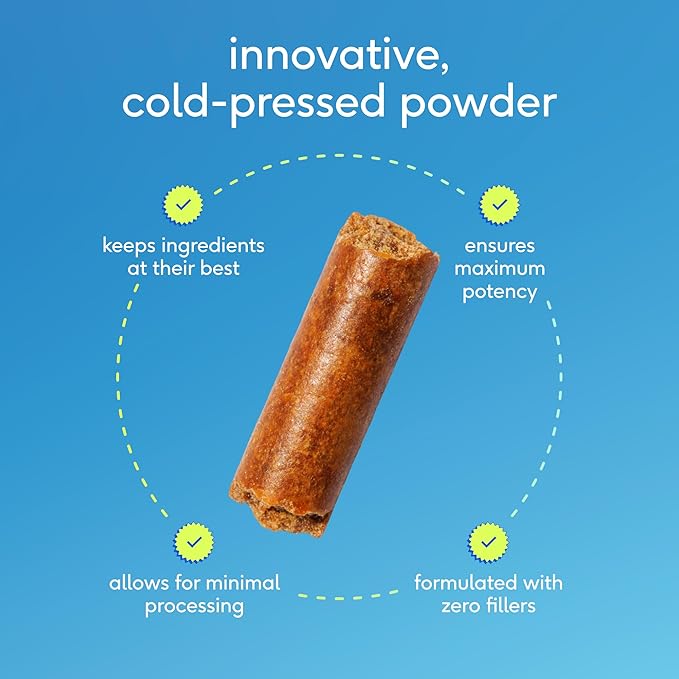 GutWell Power Poop - Digestive Enzymes & Fiber for Dogs - Dog Fiber Supplements Help with Diarrhea Relief, Upset Stomach, Pet Gas & Gut Health with Targeted Triple-Biotic Blend & M-Fiber - 60 Scoops