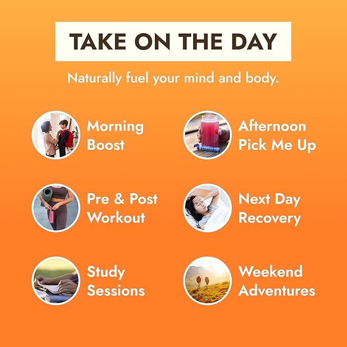 Zipfizz Daily Energy Drink Powder, Lemon Iced Tea, 20 Pack | 3-in-1 Sustained Energy, Rapid Hydration, and Essential Vitamins | Sugar-Free | Electrolyte Powder | Contains Vitamin B-12 & Antioxidants