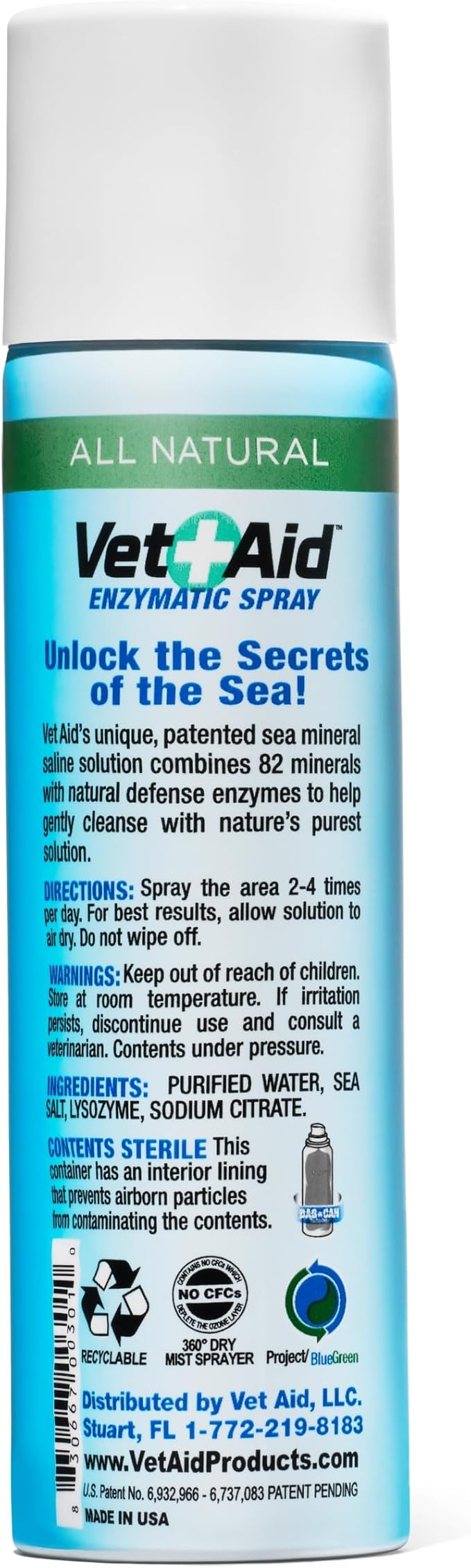 Sea Salt Wound Care Spray, 4-Ounce