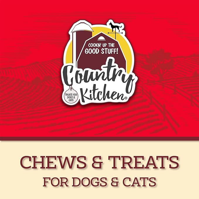 Country Kitchen Chicken & Liver Tender Meaty Sticks Cat Treats, High in Protein, Easy to Break and Chew, 0.88 Oz, 5 Count