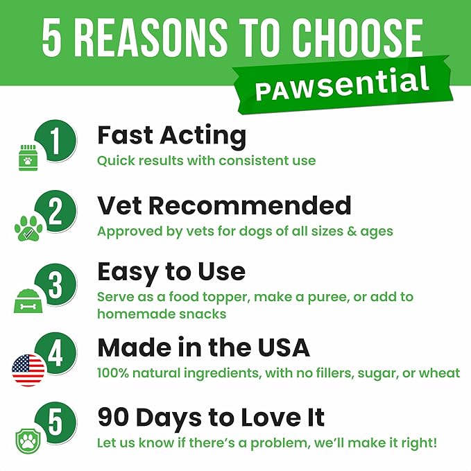 Pumpkin Powder for Dogs - 8oz Powdered Supplement High Fiber for Dogs Stool Softener - Treat Diarrhea, Constipation, Upset Stomach, Food Sensitivity - Improve Digestion - Made in USA