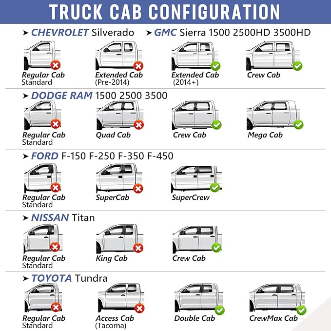 Back Seat Extender for Dogs Truck-Large Space, Dog Pet Car Seat Cover for Back Seat Hard Bottom Holds 400lbs, Waterproof Dog Hammock for Crew Cab Trucks F150, RAM1500, Sierra, Tundra, Silverado