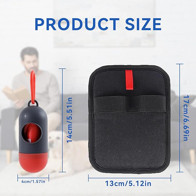 Pet Hair Removal Glove, Electrostatic Reusable with Hair Collection Bag, for Dogs & Cats, Suitable for Sofas, Furniture, Carpets, Car Seats - 1 Pcs