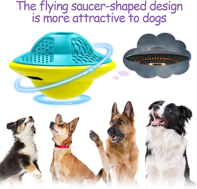 Interactive Dog Puzzle Toy for Smart, Dog Enrichment Toys to Keep Them Busy, Treat Dispensing Dogs Slow Feeder & Stimulating Dogs Toy