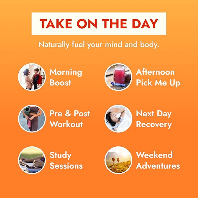 Zipfizz Daily Energy Drink Powder, Orange Cream, 20 Pack | 3-in-1 Sustained Energy, Rapid Hydration, and Essential Vitamins | Sugar-Free | Electrolyte Powder | Contains Vitamin B-12 & Antioxidants