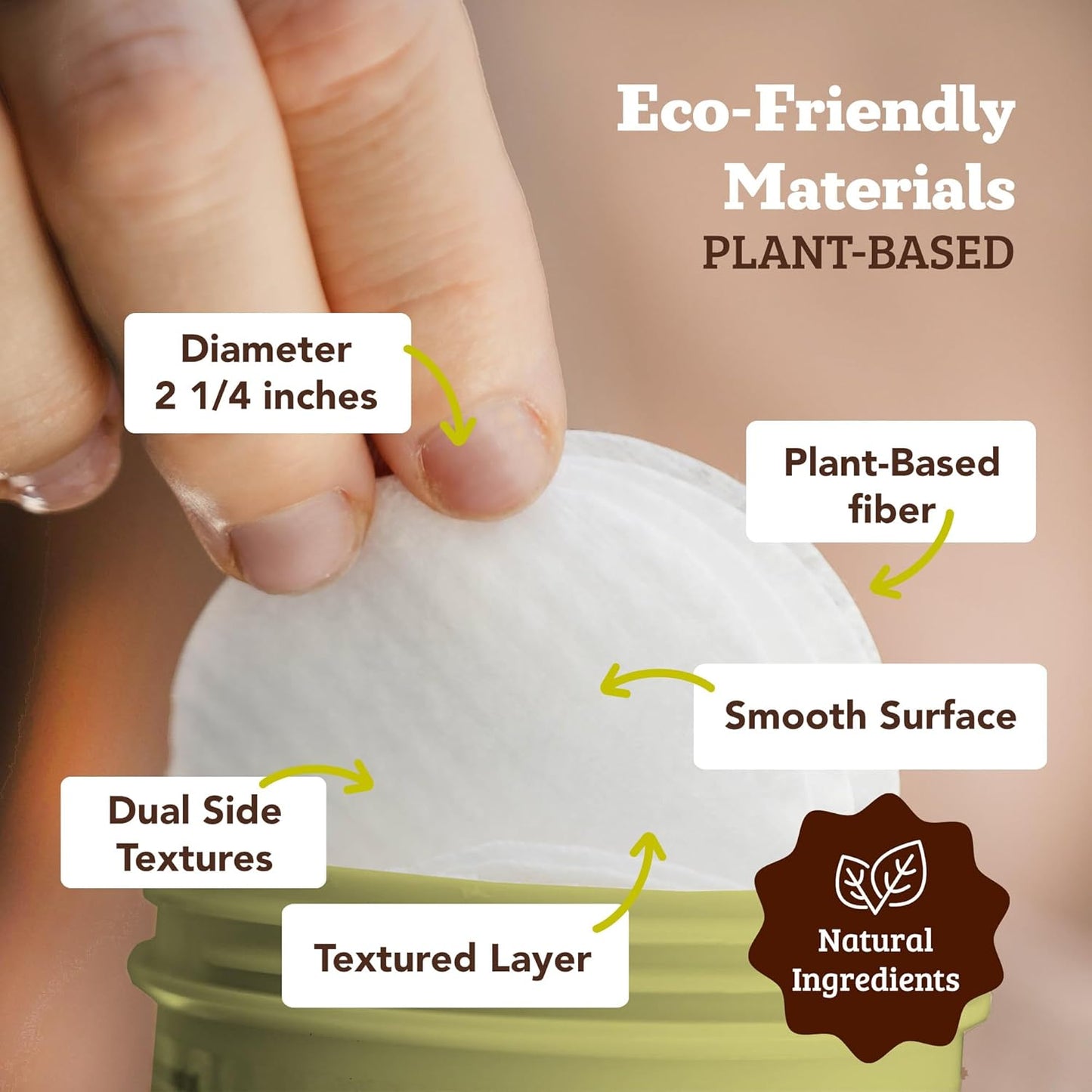 Natural Dog Company Wrinkle Wipes for Dogs, 100 Count, Hypoallergenic Dog Wipes, Wrinkle Wipes French Bulldog, Cleaning & Deodorizing, Dog Wipes for Grooming Faces, Paws & Butts