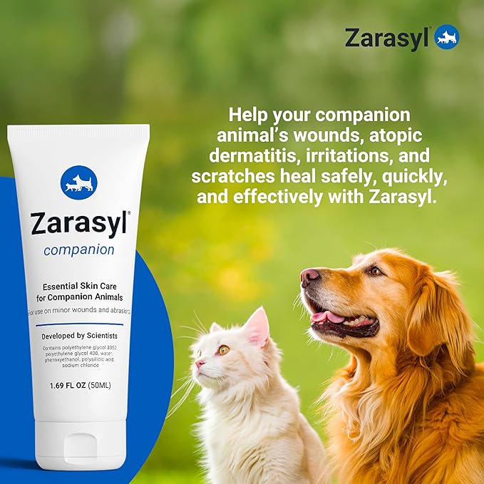 Essential Skin Care Ointment for Companion Animals, 1.69 oz. – Protects & Moisturizes Skin & Tissues for Optimal Wound Care – First Aid Salve Cream for Wounds