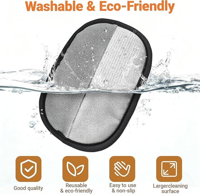 Pet Hair Removal Glove,Electrostatic Gloves for Cats & Dogs,Pet Hair Remover for Clothing,Couch, Carpet