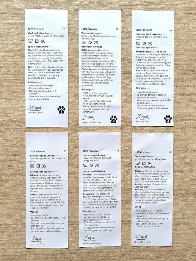 Miguel Washable Dog Bed with Removable Cushion for Medium Small Dogs, Easy to Wash Pet Sofa Bed with Side, Rectangle Bolster Cat Bed Calming Cuddle Puppy Bed with Anti-Slip Bottom, Blue 30 Inch