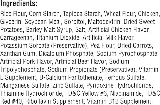 DreamBone Dream Kabobz, Rawhide Free Dog Chew Sticks Made Made with Real Chicken and Vegetables, 18 Count