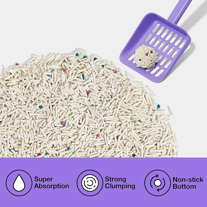 VETRESKA Tofu Cat Litter,Natural Kitty Litter Strong Clumping Flushable Cat Litter Pellets Ultra Absorbent,Odor Control,Dust-Free,Low Tracking Eco-Friendly Tofu Litter,Original(5.5lb×4bags)