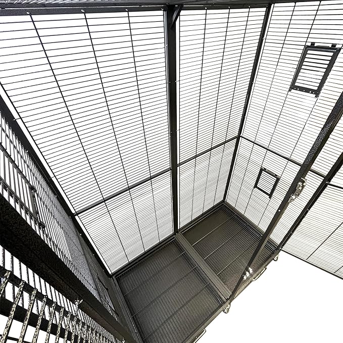 Exotic Nutrition Borneo Small Animal Cage - for Sugar Gliders, Squirrels, Marmosets & Other Small Pets (Cage)