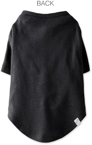 Toby II - The Perfect Tee, 3 Pack Short Sleeve Pet T-Shirt 100% Organic Cotton Tees Clothes for Small, Medium, Large Dogs, Gray Ombre, X-Small