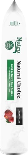 Nutro Natural Choice Adult Dry Dog Food, Lamb and Brown Rice Recipe, 30 lbs.