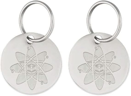 Natural Flea & Tick Repellent Collar Tag for Dogs & Cats – BioPower Pet Shield – Safe for Pets When Used as Directed – Lasts 1 Full Year Small, Regular Size Tag Bundle (2 Pack)