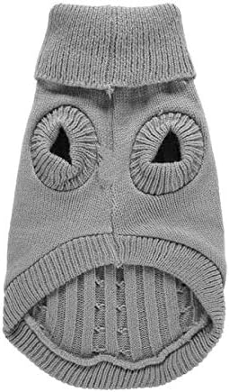 Dog Sweater, Warm Dog Sweaters for Small Dogs Medium Large Dogs, Cute Winter Classic Turtleneck Pet Sweater Cat Sweater Dog Clothes Coat Dog Christmas Sweaters for Girls Boys Dog Puppy Cat