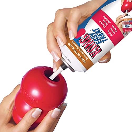 KONG Classic Stuffable Dog Toy - Fetch & Chew Toy for Dogs - Treat-Filling Capabilities & Erratic Bounce for Extended Play Time - Durable Natural Rubber Material - for Extra Large Dogs