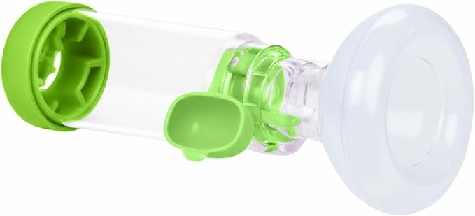 Inhaler Aerosol Chamber for Cats Inhaler Spacer for Giving Medicine to Cat with Breathing & Delivering Medication Fits (for Cat)