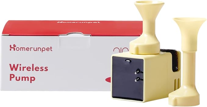 Homerunpet Cat Water Fountain Self-Cleaning Wireless Pump Compatible with Model CF20(NOT FOR WF20)