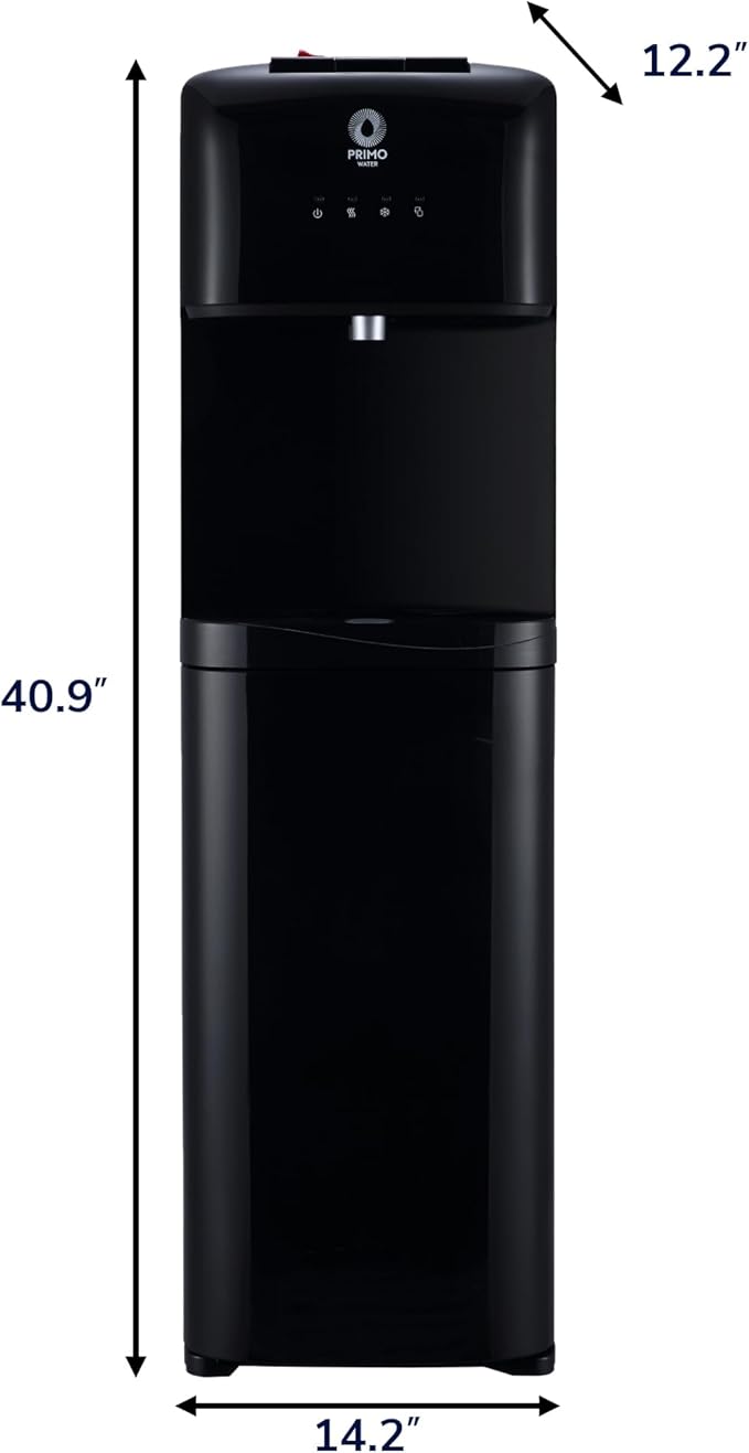 Primo Water Dispenser for 5 Gallon Bottle - Hot & Cold Bottom Loading Water Cooler Machine