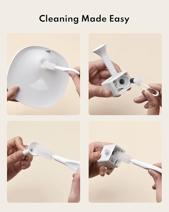 Homerunpet Pet Water Fountain Cleaning Kit, Brush and Tweezers, Fit Most Pet Water Fountains