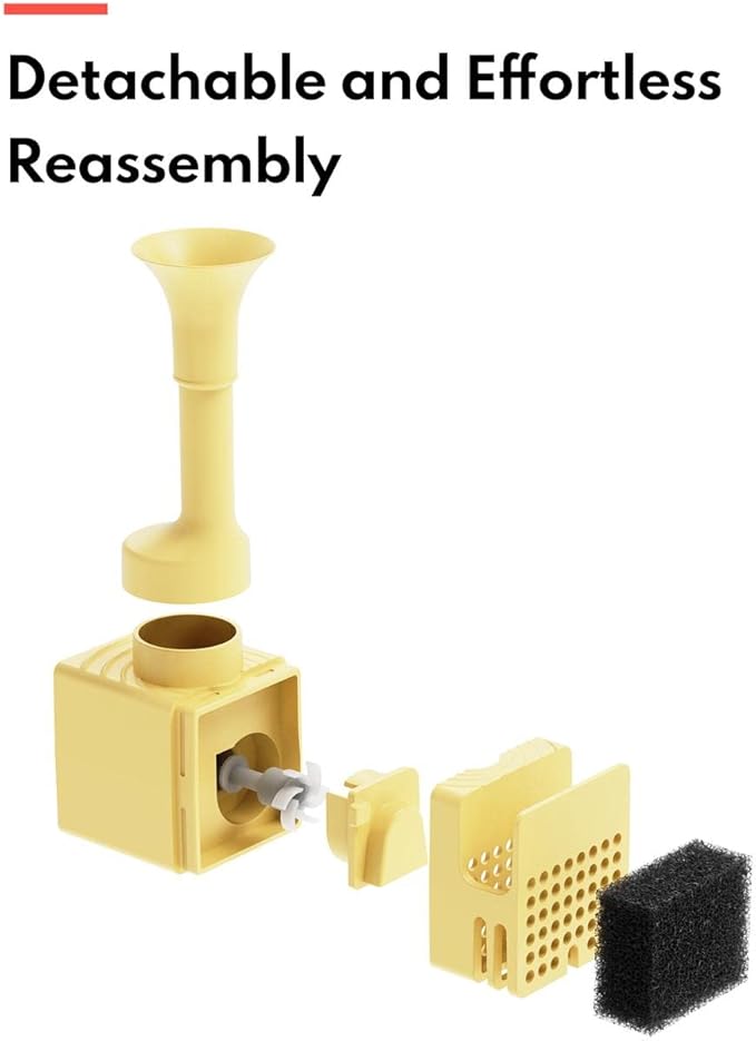 Homerunpet Cat Water Fountain Self-Cleaning Wireless Pump Compatible with Model CF20(NOT FOR WF20)