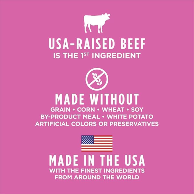 Instinct Raw Boost Small Breed, Natural Dry Dog Food with Freeze Dried Pieces, High Protein, Grain Free Recipe - Real Beef, 3.5 lb. Bag