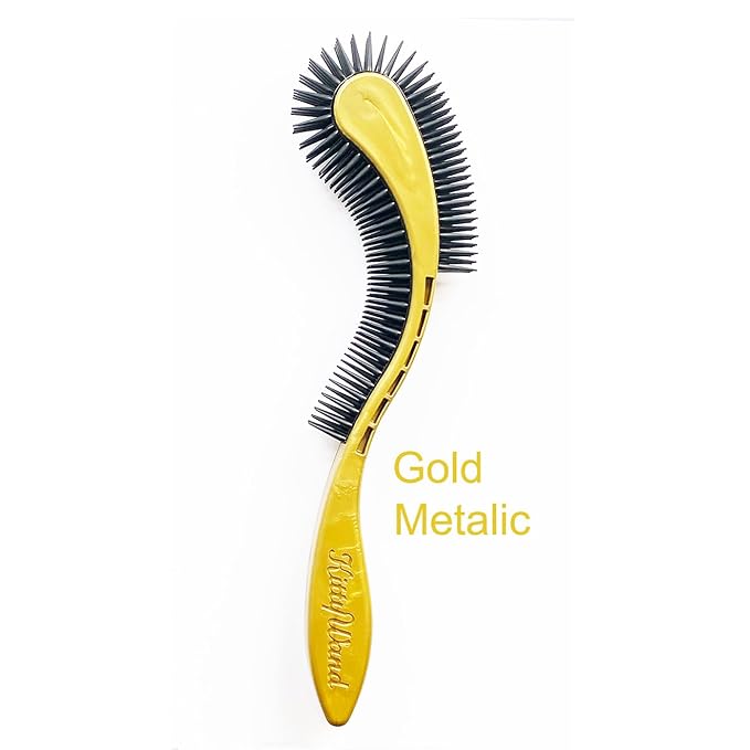 (Gold) Cat Brush is Designed for Comfort, Created for Results. This innovative grooming brush features multi contoured shapes that gently adapt to your cats body for a stress free grooming.