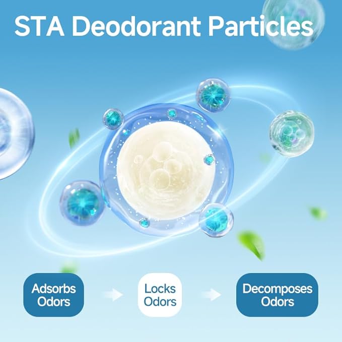 Miniso Cassava Clumping Cat Litter 11lb (4 Pack of 2.75lb Bags)