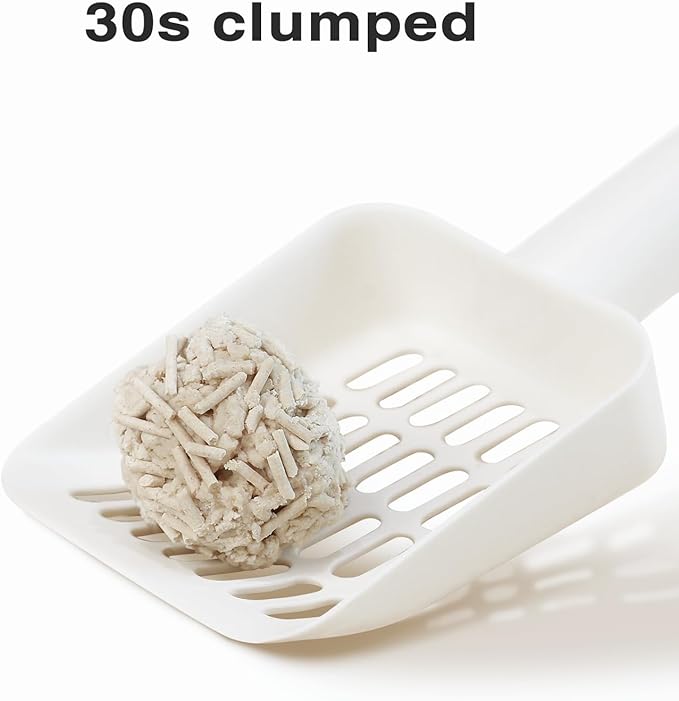 Cat Litter 12LB/2 Packs Dust-Free Clumping Tofu Cat Litter Quickly Absorb Odors Toilet Can Flush Into The Toilet Pure Natural tofu cat Litter (Original Flavor)