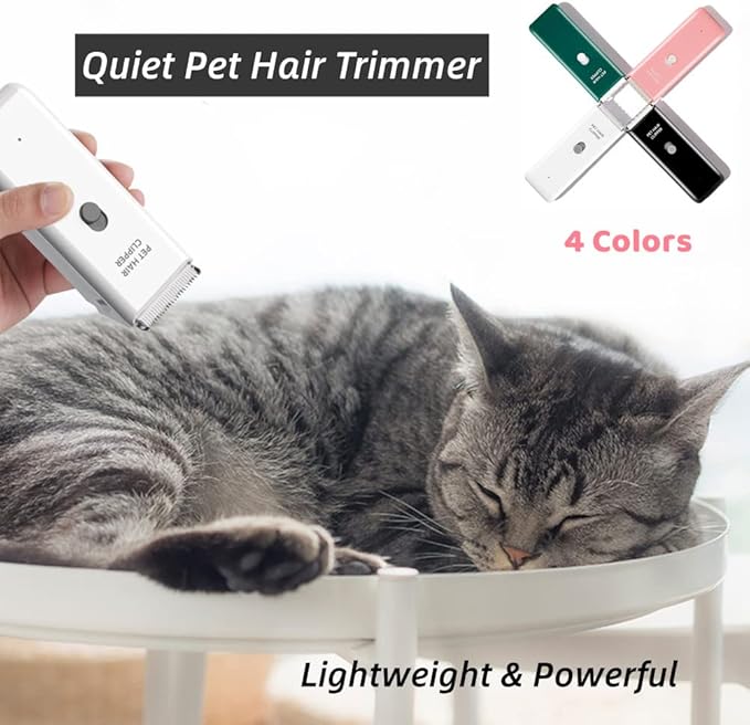 Blade Replacement & Charged Cable for Pet Hair Trimmers,1 Replacement Blade & 1 Replacement Cable for Dog Shavers