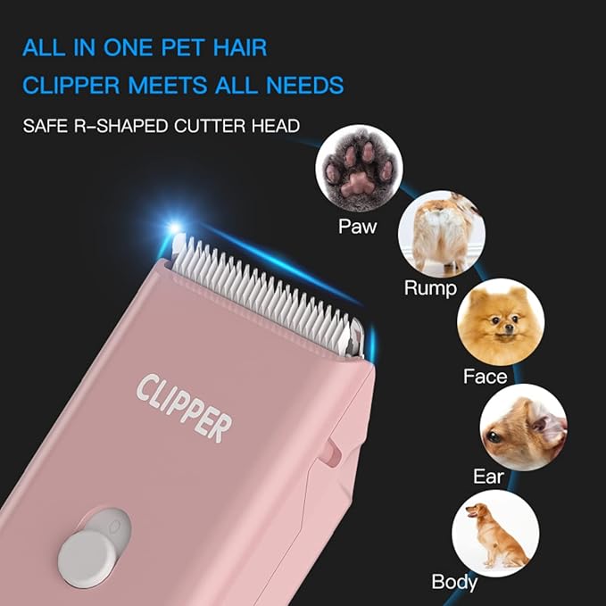 6-Packs Home Professional Pet Dog Cat Grooming Clipper Replacement Blades Only