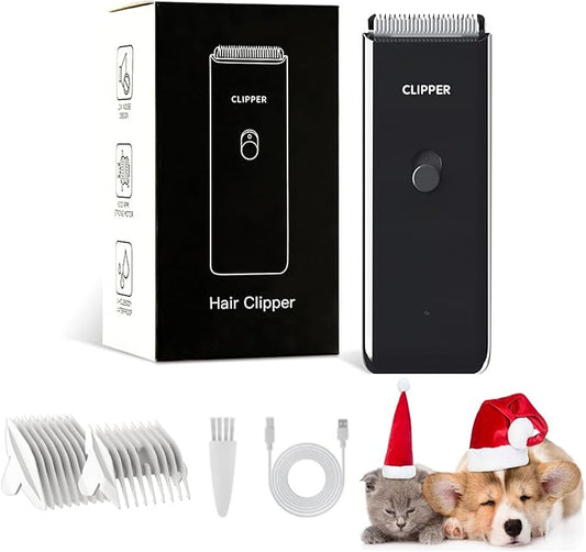 Home Professional Dog Grooming Kit Clipper Low Noise USB Rechargeable for Dog Cat