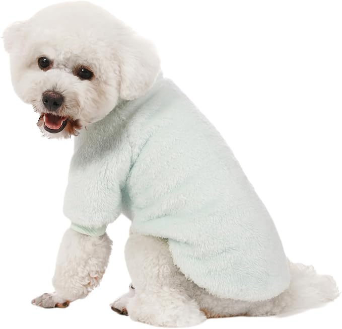 Dog Sweater, 3 Pack Dog Sweaters for Small Dogs, Dog Clothes for Small Dogs Girl Boy, Ultra Soft and Warm Puppy Sweater Dog Coat for Winter Christmas (X-Large, Lt Pink+Lt Green+Lt Yellow)