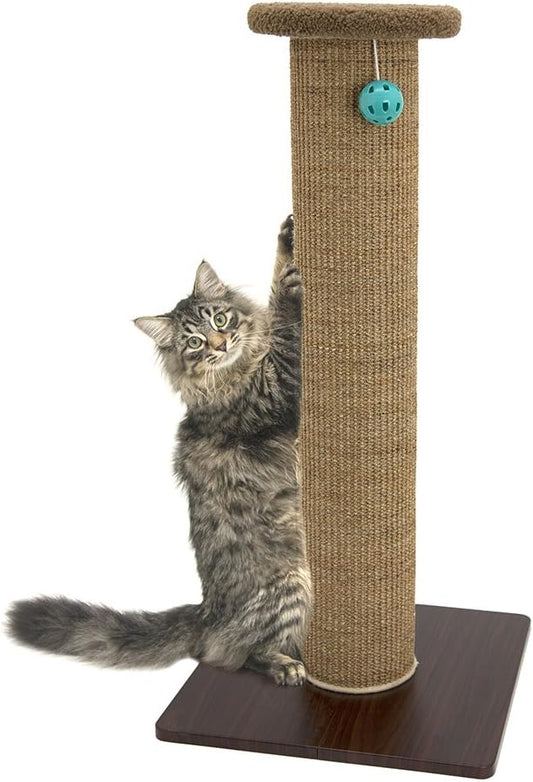 Kitty City Sisal Post Scratcher, Sisal Post (Brown)