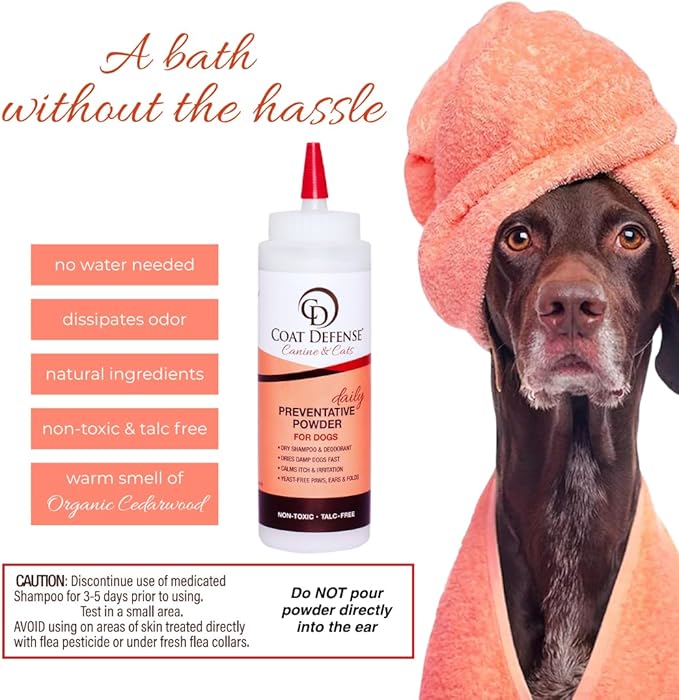 COAT DEFENSE Daily Preventative Powder - 9 oz. Precision Point