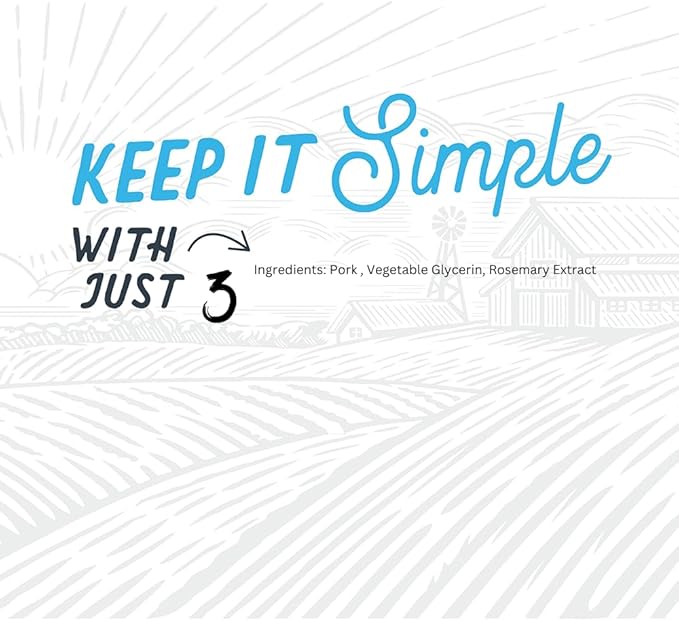 Farmland Traditions New Filler Free Dogs Love Pork Premium Jerky Treats for Dogs (5 oz.)