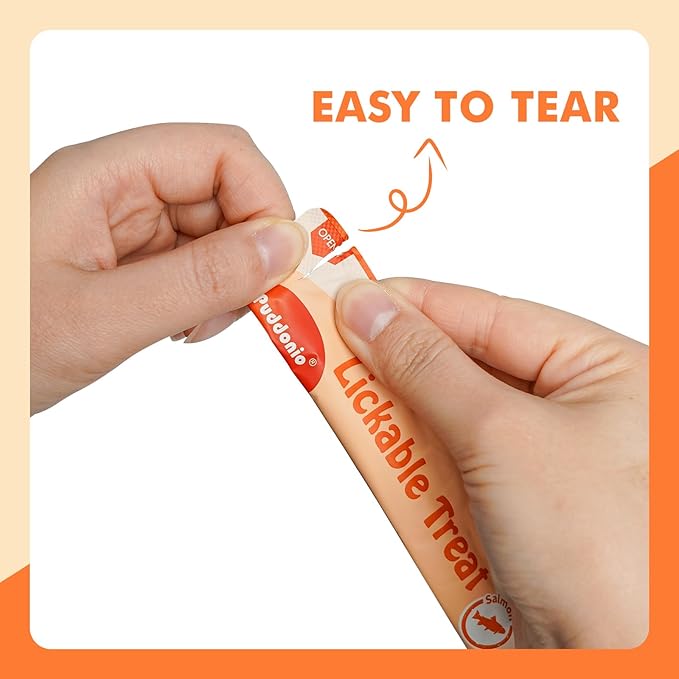 High-Meat Lickable Cat Treats, Grain & Gum Free, No Additives, All-Natural High Protein Puree, 0.5oz Tubes (Pack of 20)