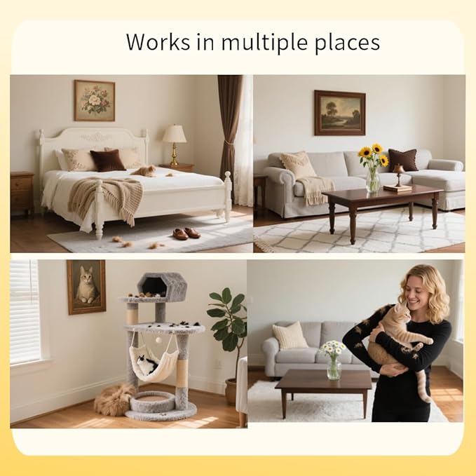 Extra Large Pet Hair Removal Glove - Upgraded Reusable Thickened Electrostatic Pet Grooming Glove with Cute Design for Furniture, Sofa & Clothes