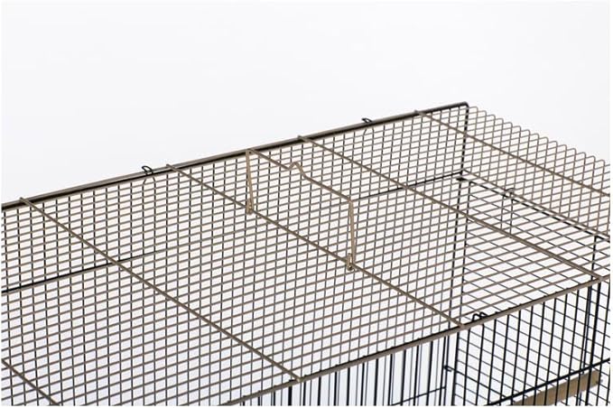 Artisanal Artistry Bird Cage with Handcrafted Design, Intricate Details, Spacious Interior for a Stylish and Comfortable Home Blue/Large