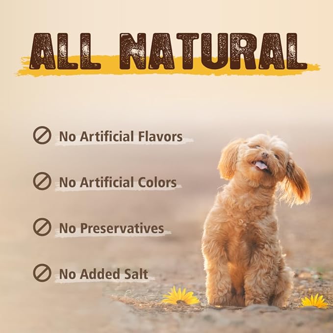 Gootoe Soft Turkey Tendon Stirip 3oz, Natural Chewy Snack, USA-Sourced Turkey Tendon, Premium Training Chews, Hypoallergenic, Reseal Value Bags, Ideal for Small & Senior Dogs