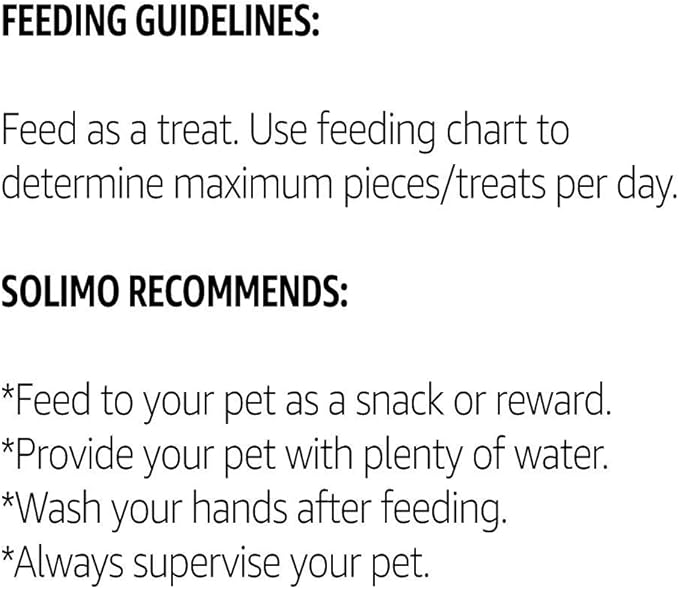 Amazon Brand - Solimo Chicken Jerky Dog Treats, 2 pounds (Packaging May Vary) (Pack of 2)