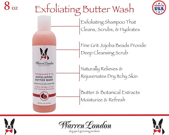 Warren London Ultimate Dog Spa Gift Box – 8-Piece Grooming & Pampering Kit | Hydrating Butter, Exfoliating Butter Wash, 2-in-1 Shampoo, Paw Defense Wax, Wet Kiss Cologne, Pawdicure Tools | Gift Set