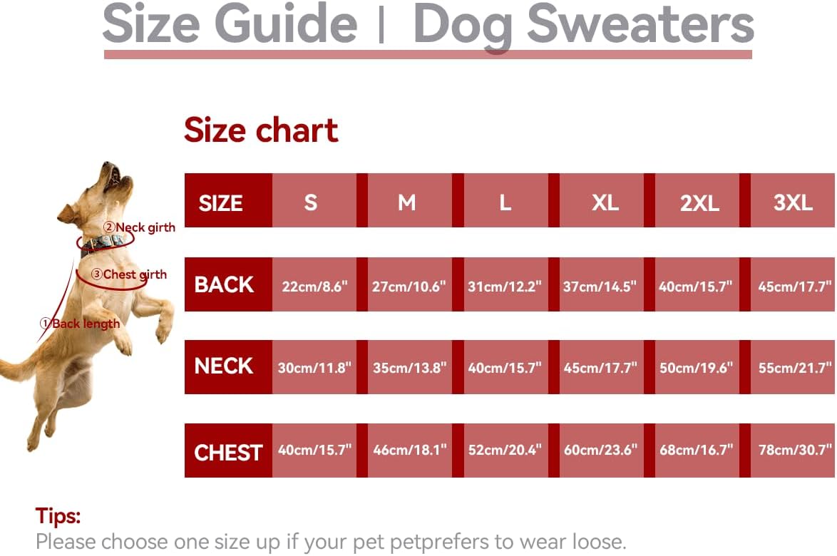 Classic Turtleneck Dog Knitwear Pullover Sweater for Small to Large Dogs - Blue X-Large
