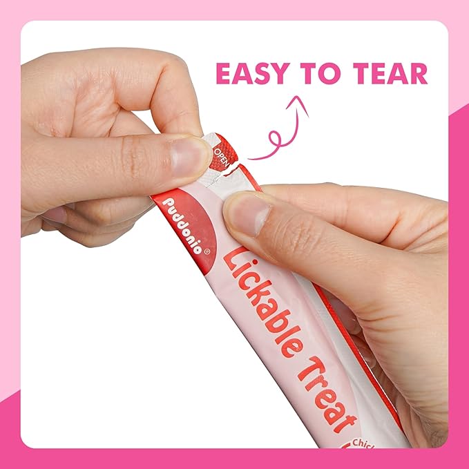 High-Meat Lickable Cat Treats, Grain & Gum Free, No Additives, All-Natural High Protein Puree, 0.5oz Tubes (Pack of 20)